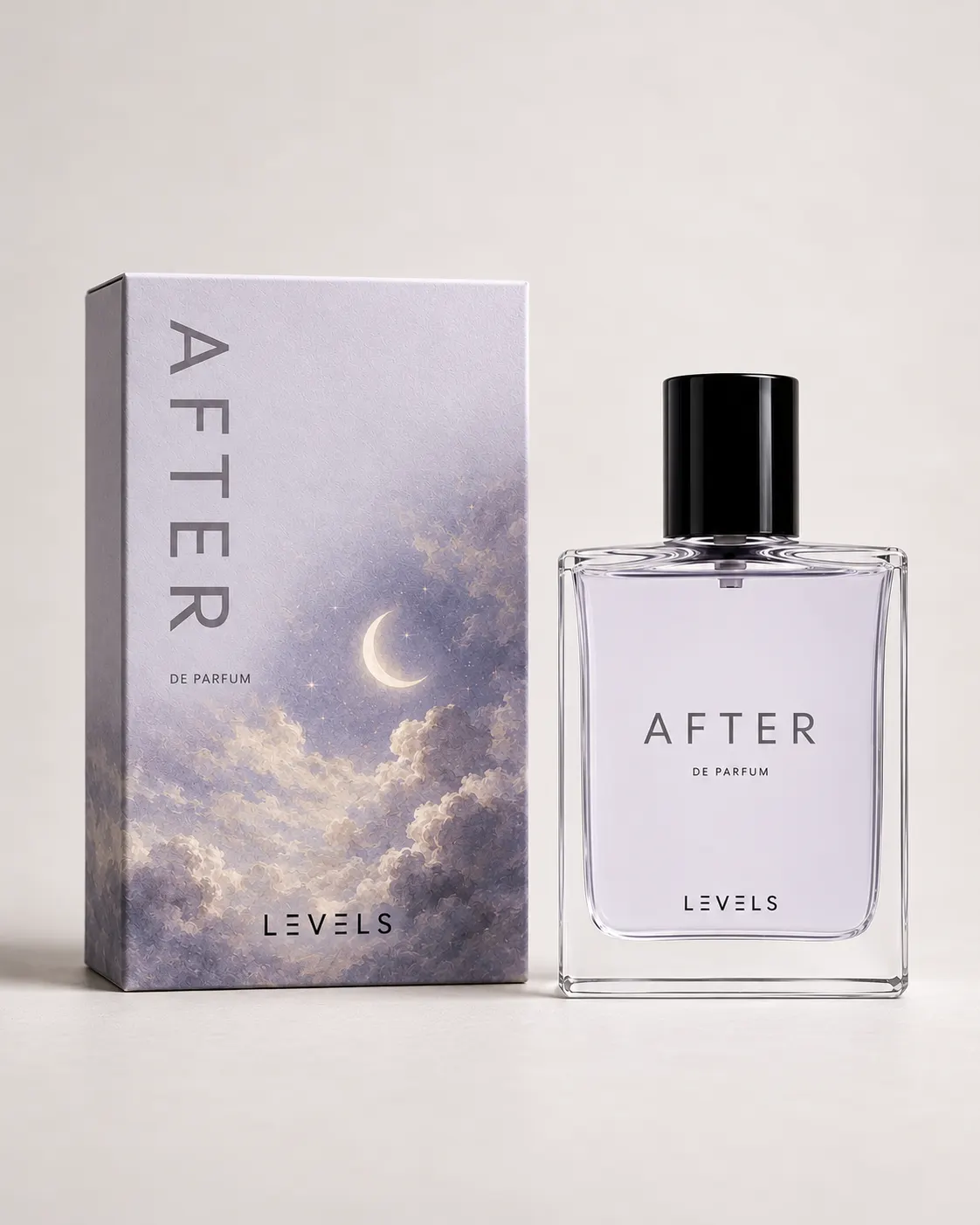 LEVELS AFTER Eau de Parfum bottle inspired by Afnan 9PM Rebel